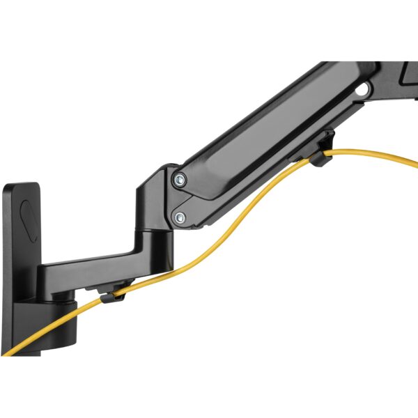 Monitor Wandhalterung für 1 Monitor 43" 23KG DIGITUS schwarz Gasdruckfeder DA-90428