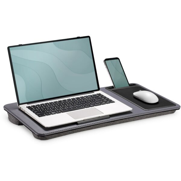 Notebook-Tisch / Arbeitsplatz bis zu 17" Handy-Slot Mousepad DIGITUS