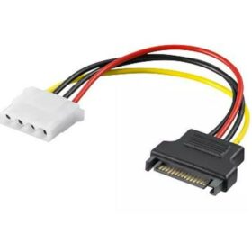 goobay PC-Stromkabel/Stromadapter, SATA-Buchse zu 5,25-Buchse