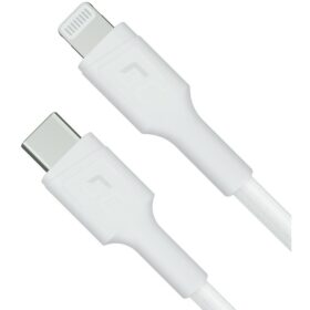 KAB USB-C > Lightning (ST-ST) 1m Green Cell White