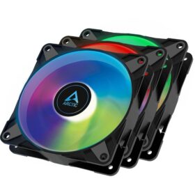 120 mm Arctic Cooling P12 PST A-RGB PWM 3-Pack