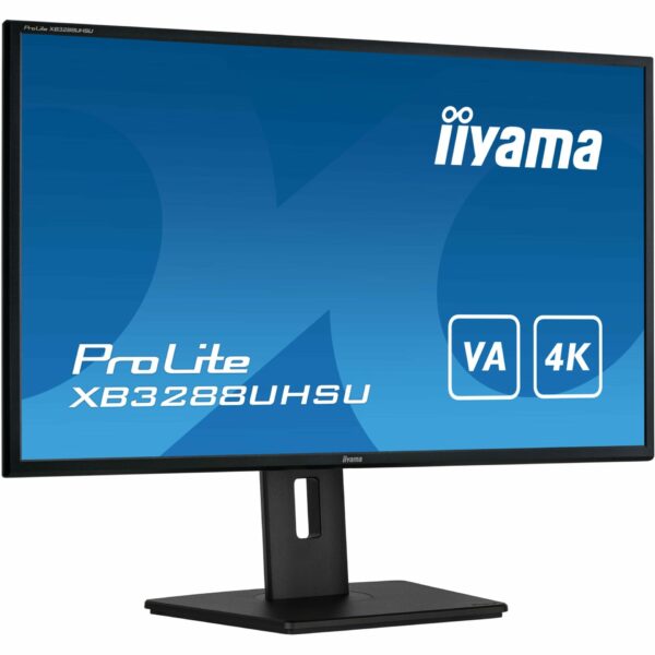 81,3cm/32" (3840x2160) Iiyama ProLite XB3288UHSU-B5 4K LED 60Hz 3ms 2xHDMI DP LS Black