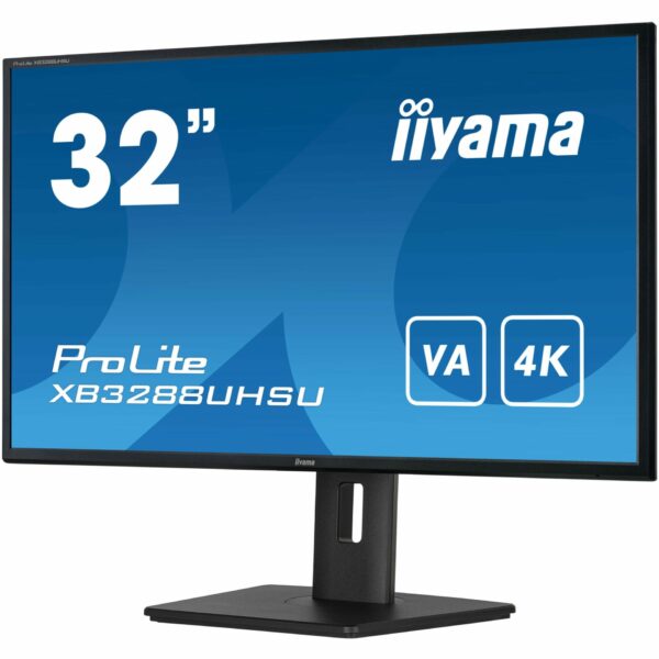 81,3cm/32" (3840x2160) Iiyama ProLite XB3288UHSU-B5 4K LED 60Hz 3ms 2xHDMI DP LS Black