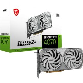 RTX 4070 12GB MSI Ventus 2X OC White GDDR6X