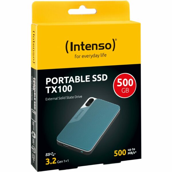 500GB Intenso TX100 Portable USB 3.2 Anthrazit