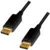 LogiLink DisplayPort 1.2 > HDMI (ST-ST) 2m Adapterkabel 4K Schwarz